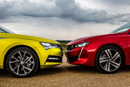 השוואתי פיג'ו וסקודה